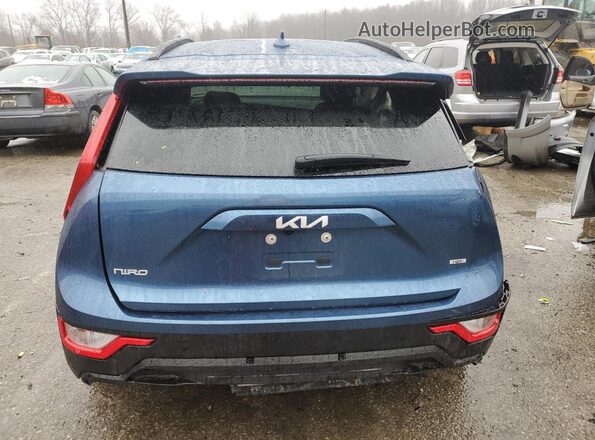 KNDCR3LE2R5187625 2024 KIA NIRO Синий Вид сзади