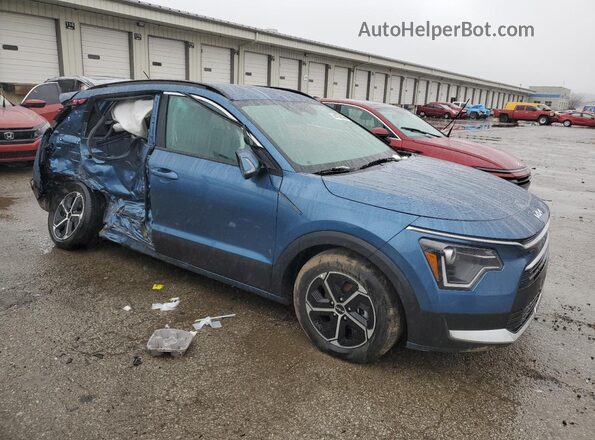 KNDCR3LE2R5187625 2024 KIA NIRO Синий Передняя правая четверть