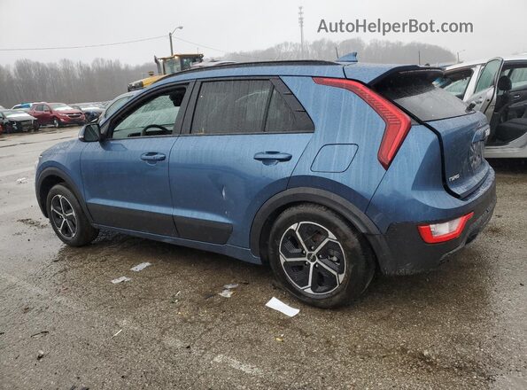 KNDCR3LE2R5187625 2024 KIA NIRO Синий Задняя левая четверть