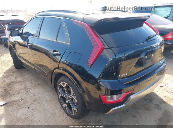 KNDCR3LE5P5041796 2023 KIA NIRO Черный Задняя левая четверть