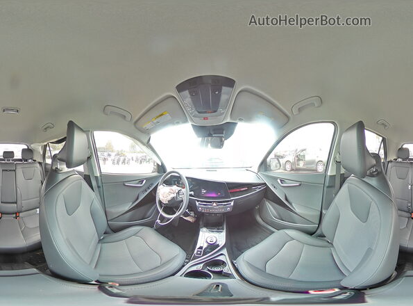 KNDCS3LF0S5277195 2025 KIA NIRO Gray VIN sticker view