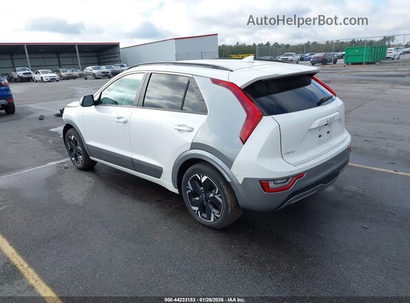 KNDCT3L14P5012997 2023 KIA NIRO EV Белый Задняя левая четверть