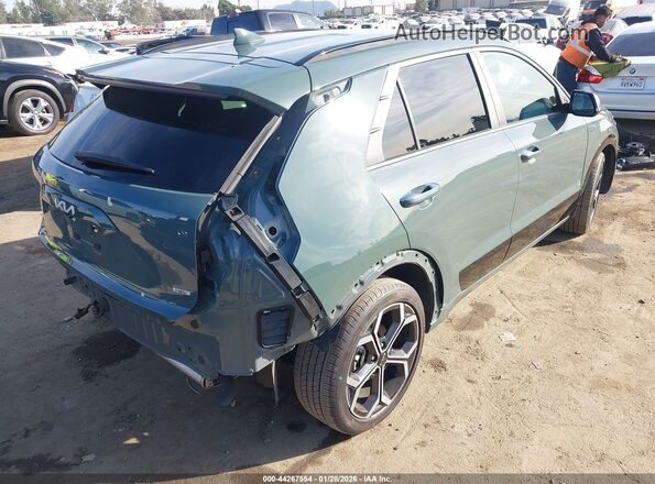 KNDCT3LE9S5217520 2025 KIA NIRO Зеленый Задняя правая четверть