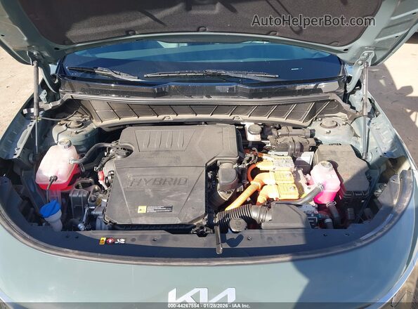 KNDCT3LE9S5217520 2025 KIA NIRO Зеленый Вид сзади