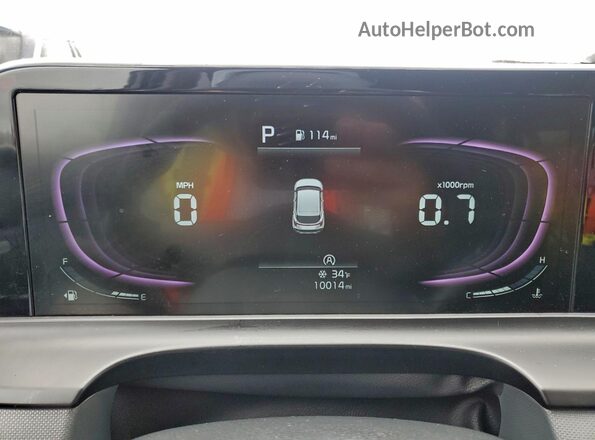 KNDEP2AA8T7846019 2026 KIA SELTOS Gray ხელსაწყოთა პანელის ხედი