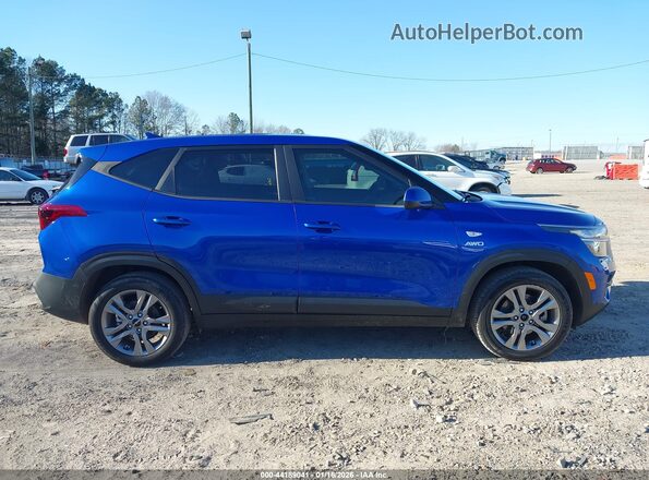 KNDEPCAA2P7444959 2023 KIA SELTOS Blue Widok wnętrza z tyłu
