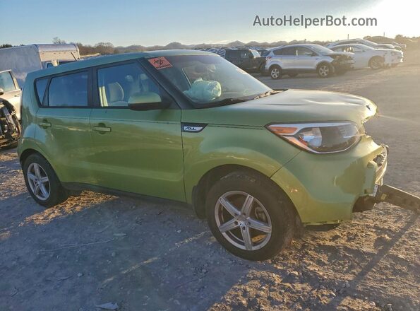 KNDJN2A2XG7875153 2016 KIA SOUL Зеленый Передняя правая четверть