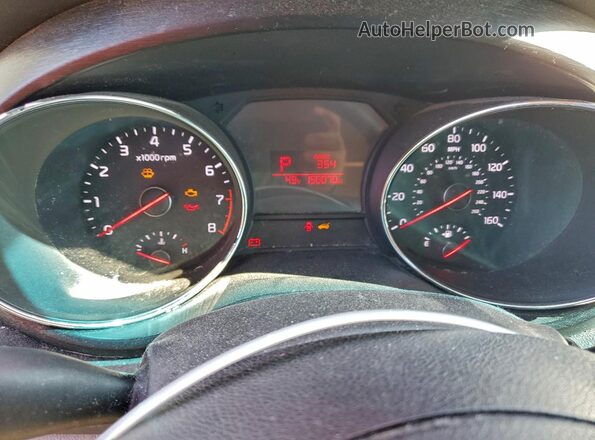KNDMB5C10G6177894 2016 KIA SEDONA Silver Widok zestawu wskaźników