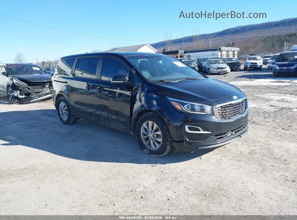 KNDMB5C10K6541028 2019 KIA SEDONA Black Front right