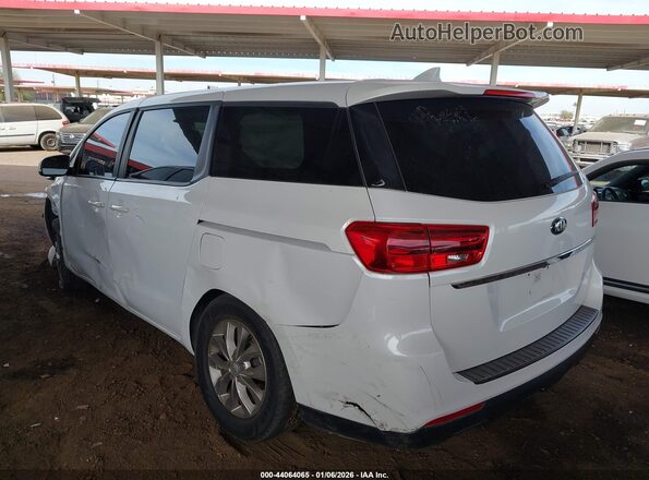 KNDMB5C10M6673189 2021 KIA SEDONA White Trasero izquierdo