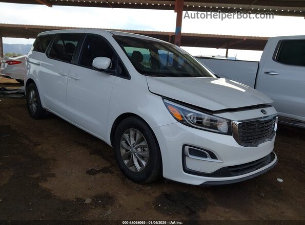KNDMB5C10M6673189 2021 KIA SEDONA White Delantero derecho