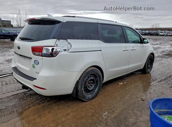 KNDMB5C11H6316514 2017 KIA SEDONA Белый Задняя правая четверть