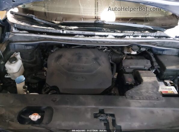 KNDMB5C12K6537059 2019 KIA SEDONA Dark Blue Вид сзади