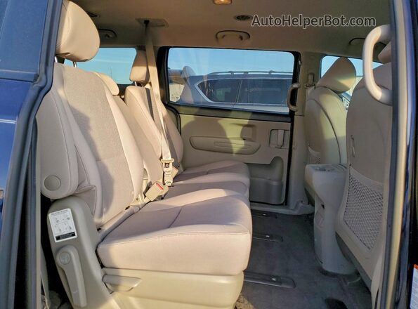 KNDMB5C12M6670200 2021 KIA SEDONA Blue Vista interior trasera