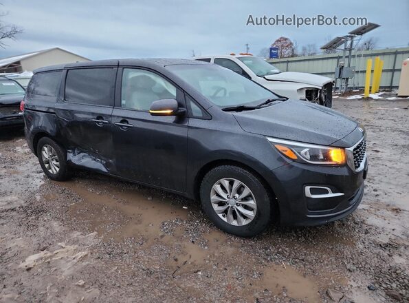 KNDMB5C12M6673811 2021 KIA SEDONA Gray Front right