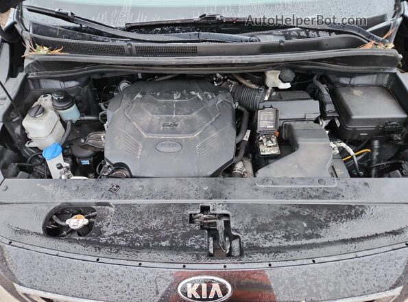 KNDMB5C12M6673811 2021 KIA SEDONA Gray Engine compartment view