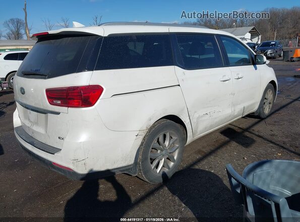 KNDMB5C13K6500263 2019 KIA SEDONA Белый Задняя правая четверть