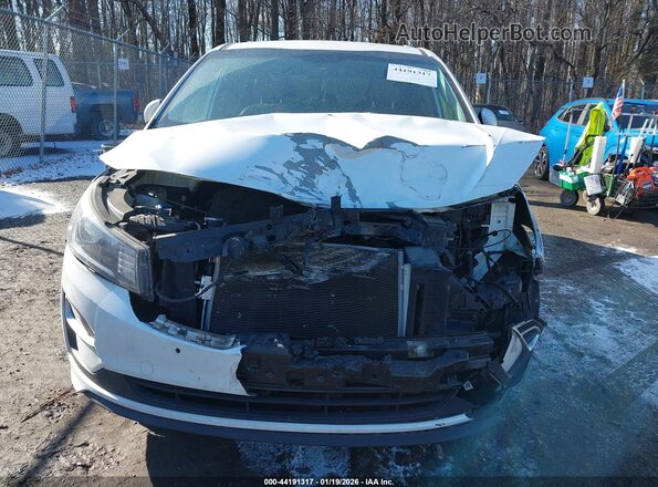 KNDMB5C13K6500263 2019 KIA SEDONA Белый Вид щитка приборов