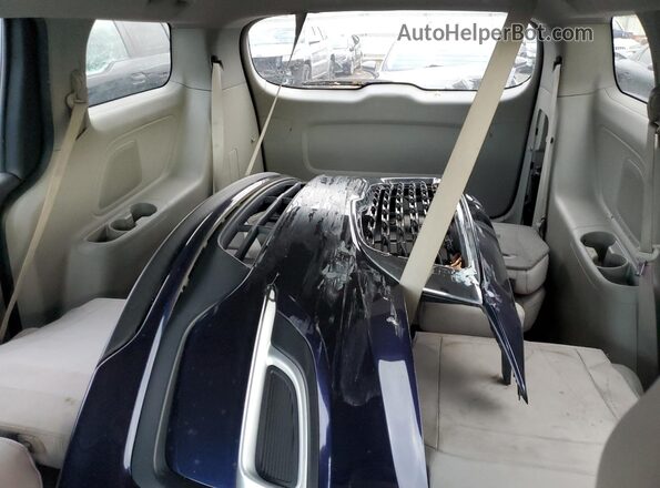 KNDMB5C13L6582433 2020 KIA SEDONA Blue Widok tylnych siedzeń