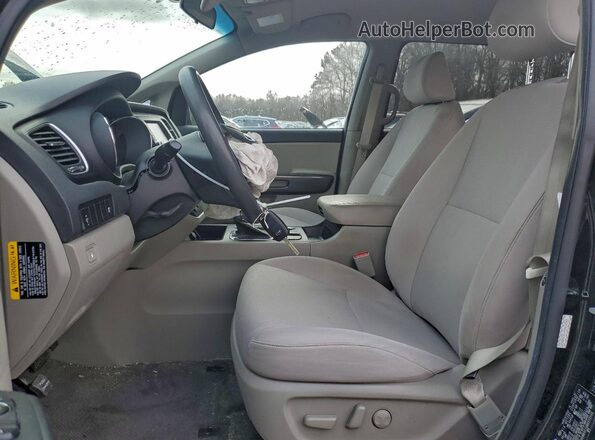 KNDMB5C14M6673549 2021 KIA SEDONA Black Vista interior delantera