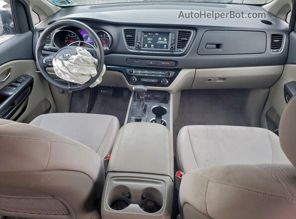 KNDMB5C14M6673549 2021 KIA SEDONA Black Vista del salpicadero