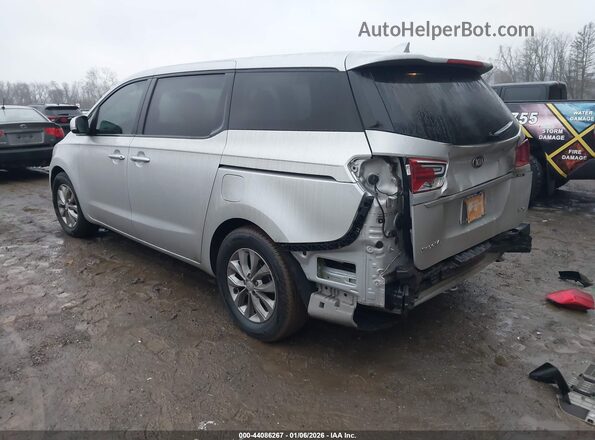 KNDMB5C14M6675544 2021 KIA SEDONA Silver Задня ліва чверть