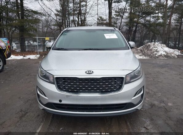 KNDMB5C14M6675544 2021 KIA SEDONA Silver Вид щитка приладів