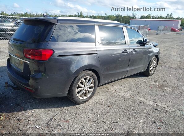 KNDMB5C15K6534253 2019 KIA SEDONA Черный Задняя правая четверть
