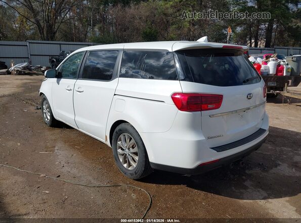 KNDMB5C15K6538755 2019 KIA SEDONA Белый Задняя левая четверть