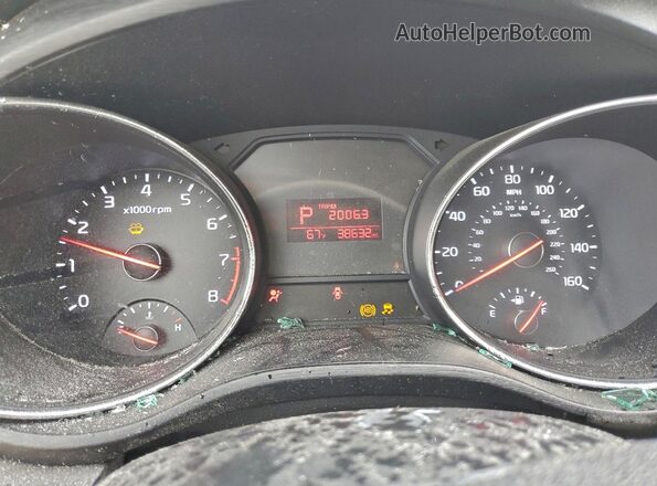 KNDMB5C17G6102609 2016 KIA SEDONA Коричневый Вид щитка приборов
