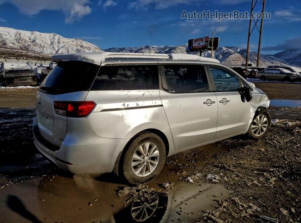 KNDMB5C17G6124853 2016 KIA SEDONA Silver უკანა მარჯვენა