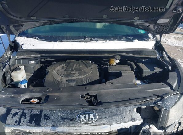 KNDMB5C18M6666152 2021 KIA SEDONA Black Вид ззаду