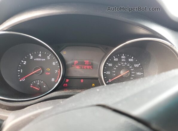 KNDMB5C19G6085912 2016 KIA SEDONA Черный Вид щитка приборов