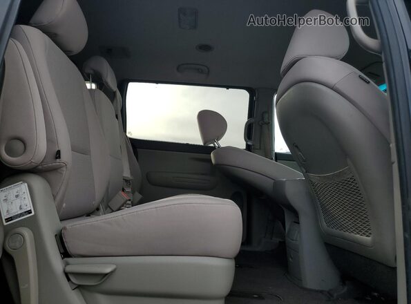 KNDMB5C19G6085912 2016 KIA SEDONA Черный Вид задней части салона