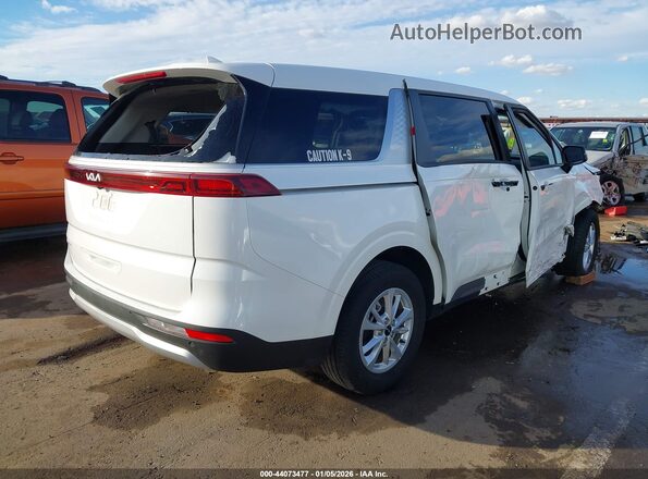 KNDNB4H35R6385619 2024 KIA CARNIVAL MPV Белый Задняя правая четверть