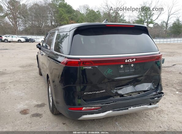 KNDNB4H39N6099458 2022 KIA CARNIVAL MPV Черный Задняя левая четверть