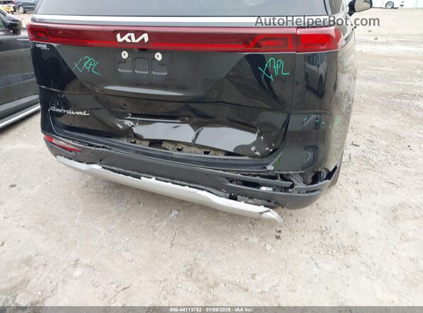 KNDNB4H39N6099458 2022 KIA CARNIVAL MPV Черный Вид спереди