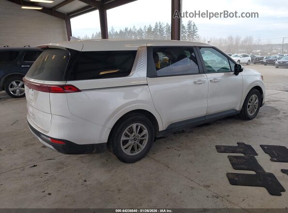 KNDNB4H3XR6331863 2024 KIA CARNIVAL MPV Белый Задняя правая четверть