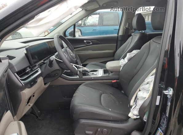 KNDNB5K3XT6598331 2026 KIA CARNIVAL Black Widok wnętrza z przodu
