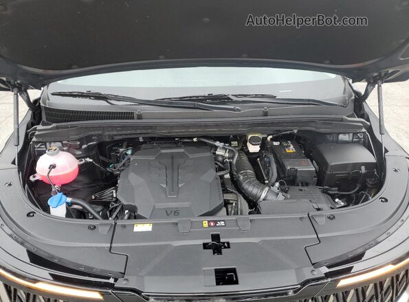KNDNB5K3XT6598331 2026 KIA CARNIVAL Black Widok komory silnika