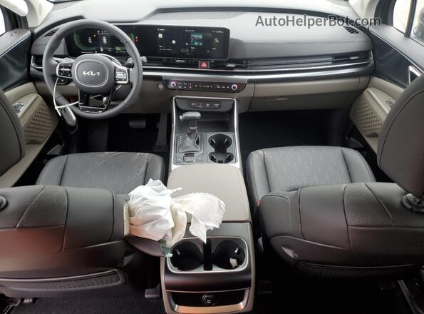 KNDNB5K3XT6598331 2026 KIA CARNIVAL Black Widok deski rozdzielczej