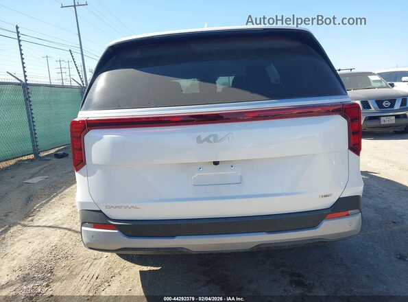 KNDNB5KA2T6120791 2026 KIA CARNIVAL MPV HYBRID White 