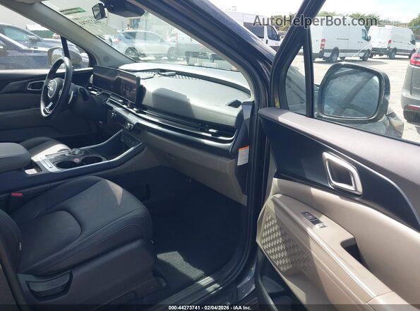 KNDNB5KAXT6129089 2026 KIA CARNIVAL MPV HYBRID Black Widok wnętrza z przodu