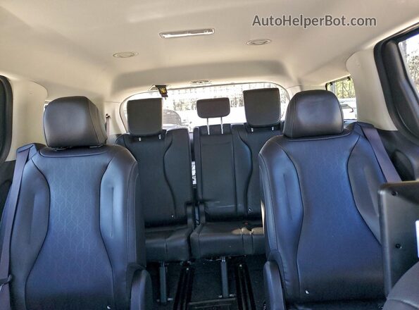 KNDNE5H36N6102409 2022 KIA CARNIVAL Серый Вид задних сидений