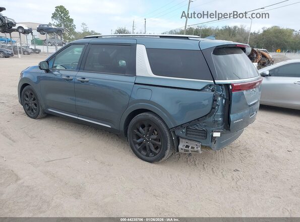 KNDNE5H36P6201573 2023 KIA CARNIVAL MPV Зеленый Задняя левая четверть