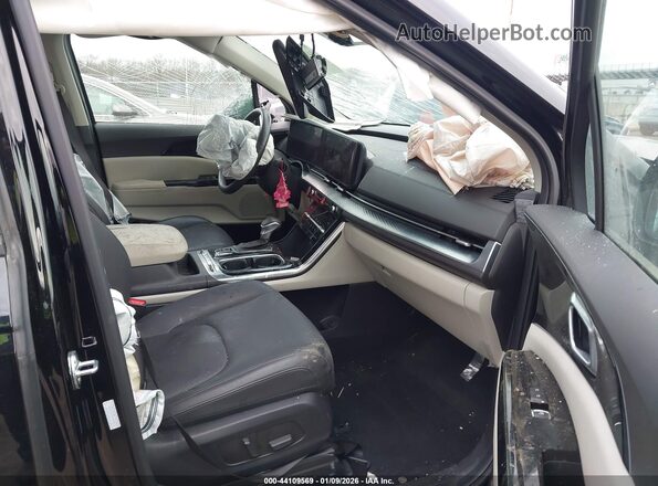 KNDNE5H37R6414678 2024 KIA CARNIVAL MPV Черный Вид салона спереди