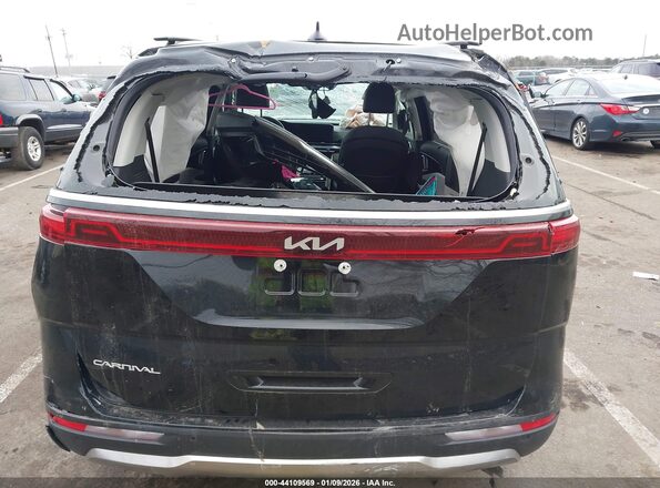 KNDNE5H37R6414678 2024 KIA CARNIVAL MPV Черный Вид задней части салона