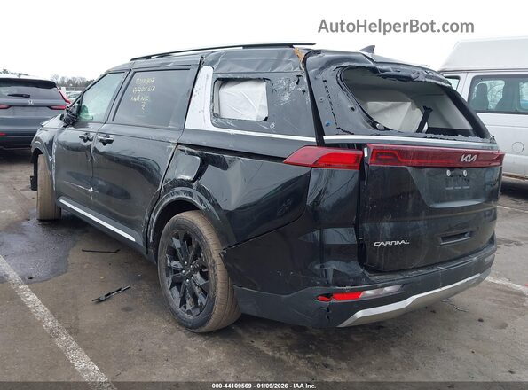 KNDNE5H37R6414678 2024 KIA CARNIVAL MPV Черный Задняя левая четверть