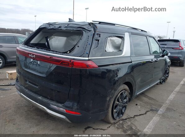 KNDNE5H37R6414678 2024 KIA CARNIVAL MPV Черный Задняя правая четверть