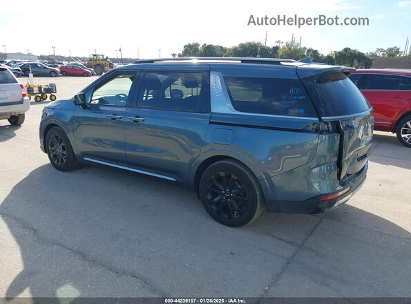 KNDNE5H38R6342132 2024 KIA CARNIVAL MPV Синий Задняя левая четверть